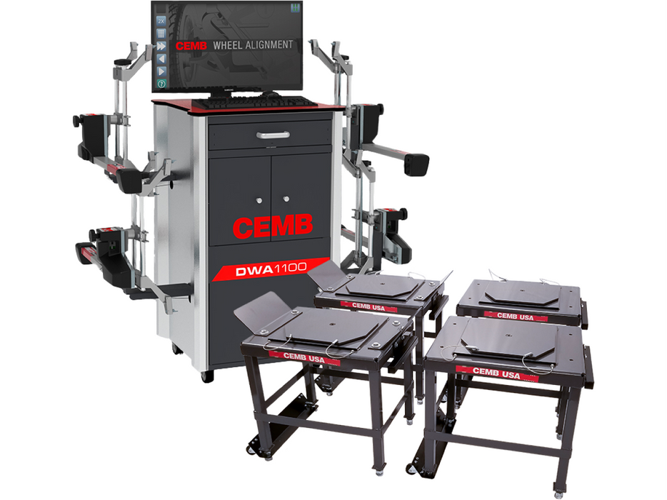 CEMB US DWA1100CWAS Complete Wheel Alignment System