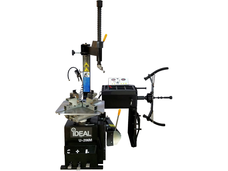 iDeal TCWB-PSC206M-iDEAL Tire Changer and MC Wheel Balancer Combo with Adapter Kit